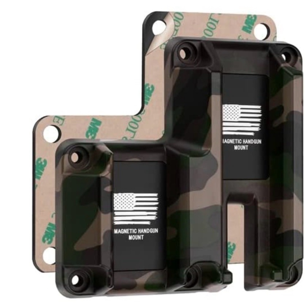 Camouflage N40 Pro Magnetic Gun Mount & Magazine Holder